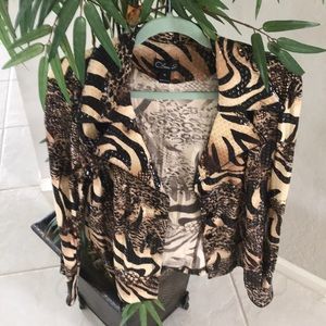Animal print gorgeous jacket